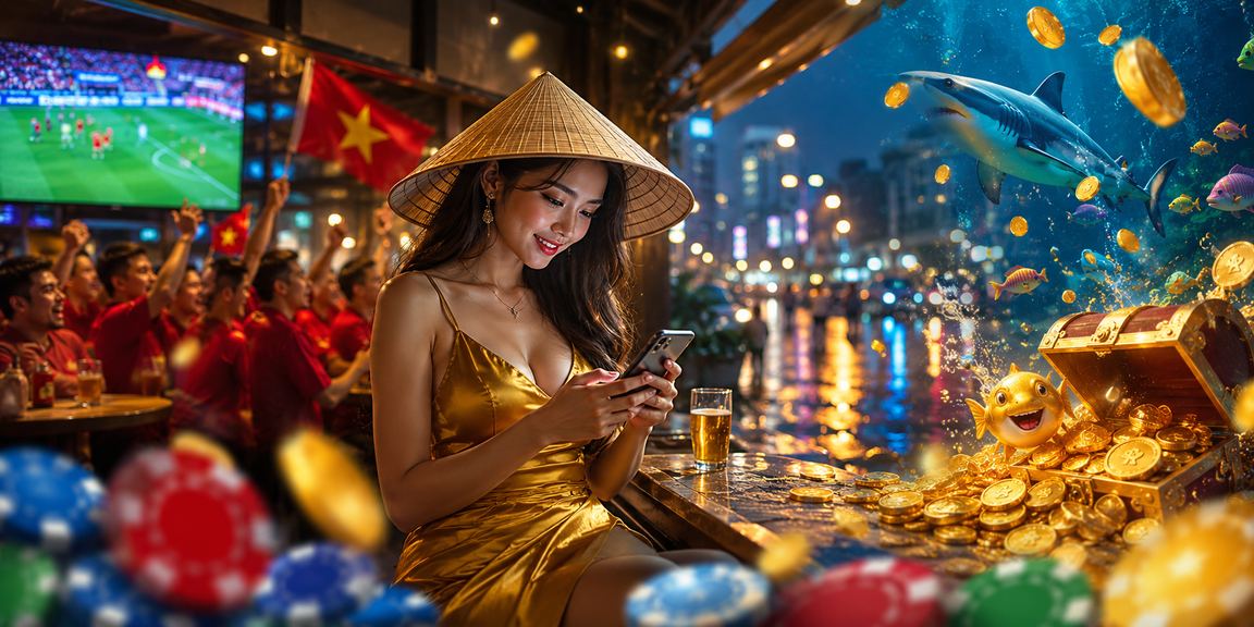 Người chơi casino trên điện thoại di động tại TP. Hồ Chí Minh trong trang phục áo dài